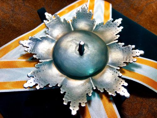 Звезда Ордена Красного Орла (Пруссия) бриллиантовой огранки (гранёная) Реверс