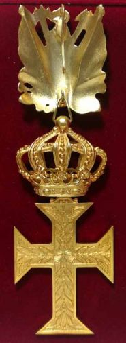 Орден Христа с трофеями (Ватикан) Реверс