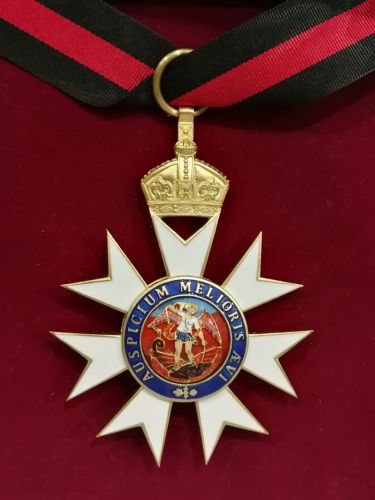 Орден Святых Михаила и Георгия (Великобритания) Реверс
