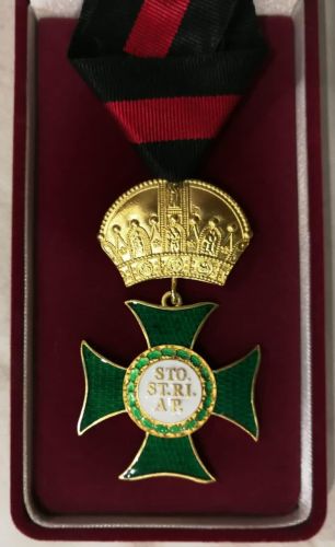 Орден Стефана (Австро-Венгрия) Реверс