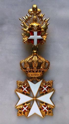 Крест ордена Святого Иоанна Иерусалимского мальтийский Австро-Богемское Великое Приорство.