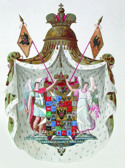 Полный герб России 1800 года
