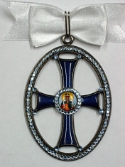 Крест орден Святой Ольги 2 степени. (с хрусталём)