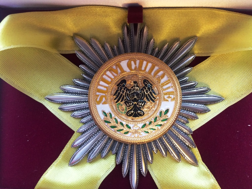 Звезда Ордена Чёрного Орла (Пруссия) (Лучевая)